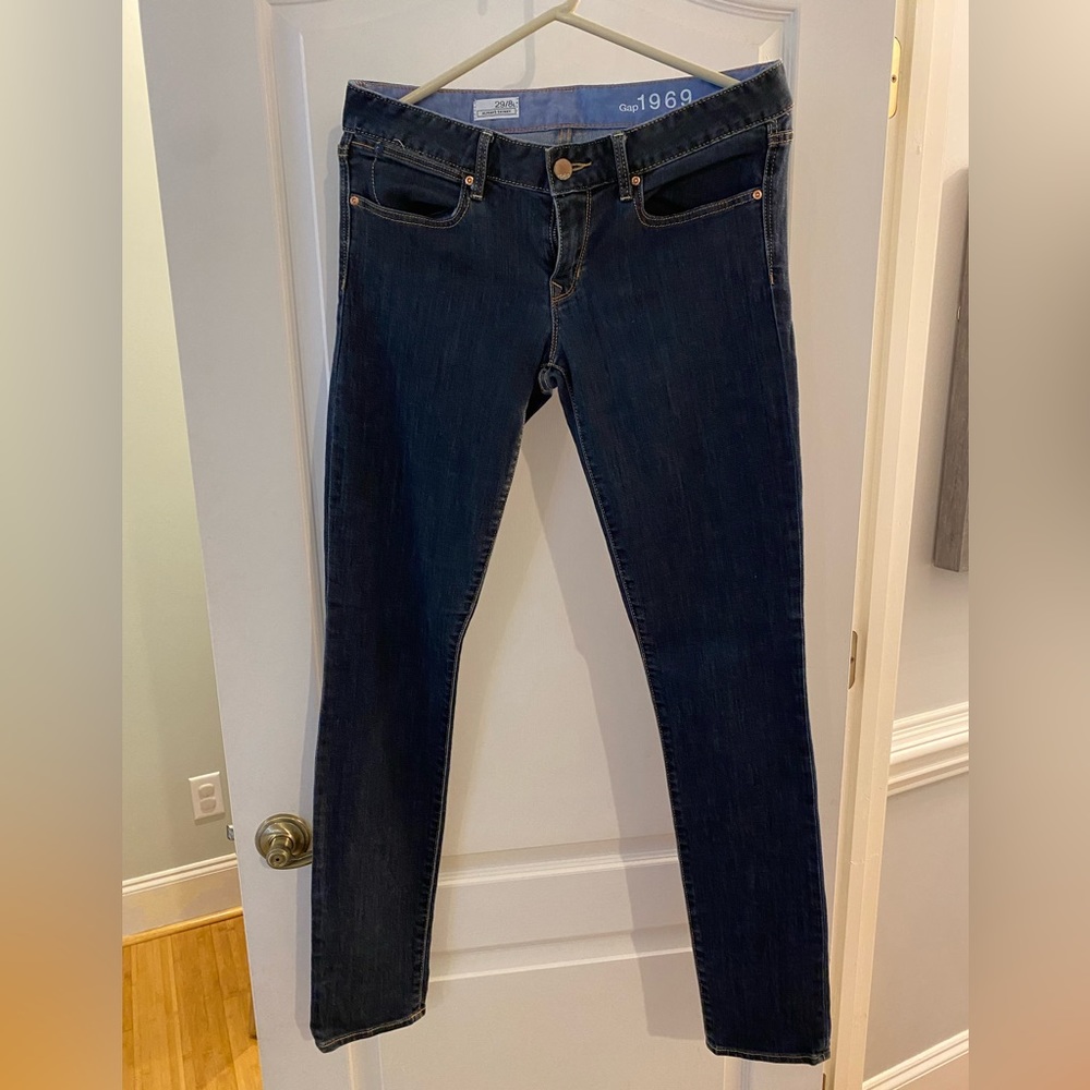 Woman’s Gap, always skinny, jeans, Sz 8 long